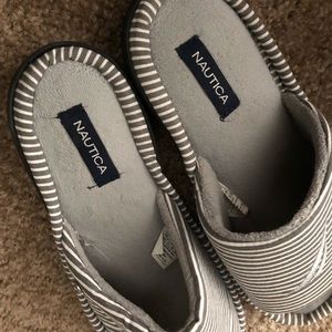 nautica mens house slippers